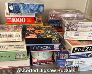 Assorted Jigsaw Puzzles