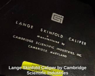 Lange Skinfold Caliper by Cambridge Scientific Industries