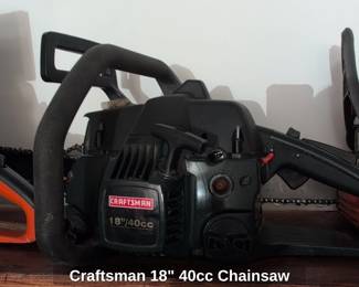 Craftsman cc Chainsaw
