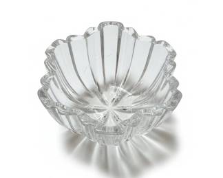 Mikasa Crystal Scalloped Edge Serving Bowl