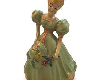 Vintage Josef Originals Birthday Girl Figurine  April