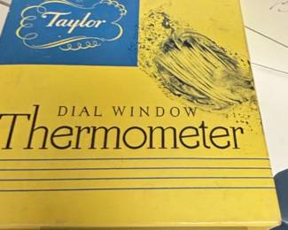 Taylor Dial Window Thermometer