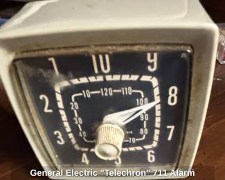 General Electric Telechron Alarm Clock