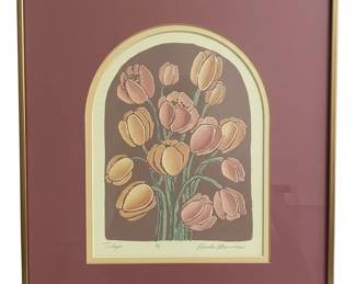 Brenda Morrison Tulips Limited Edition Print