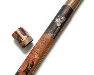 Egyptian Hieroglyphic Decorative Scroll
