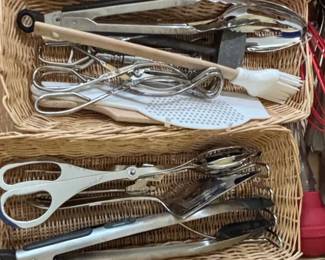 Assorted Kitchen Utensils and Gadgets
