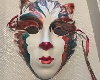 Venetian Cat Mask