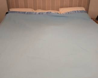 Upholstered Headboard with Nailhead Trim