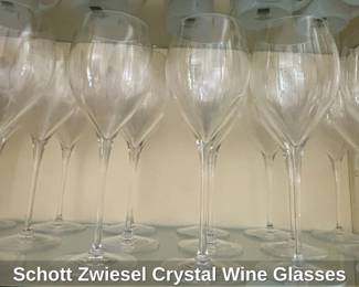 Schott Zwiesel Crystal Wine Glasses