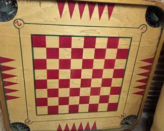 Vintage Carrom Game Board