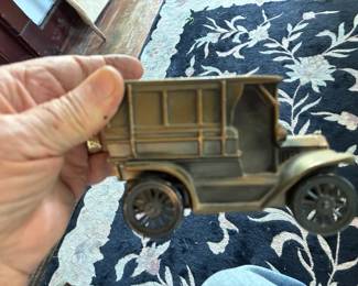 Brass vintage bank by Banthrico 1930-40