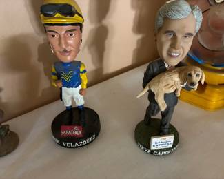 Johnny Valezques and Steve Caparizo Bobbleheads