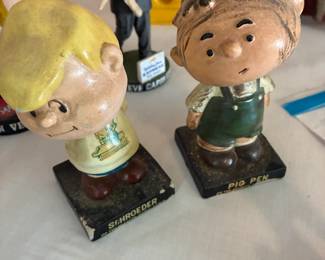 Schroeder and Pig Pen bobbleheads