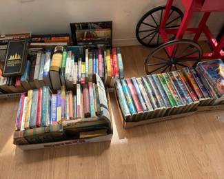 VHS and Books