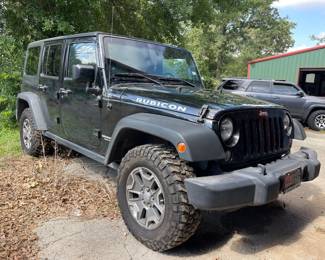 GARAGE KEPT 2014 JEEP WRANGLER RUBICON WITH 108, 329 MILES AND A CLEAN TITLE