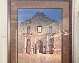 FRAMED ALAMO PRINT