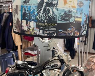 HARLEY DAVIDSON MOTORCYCLE LAMP