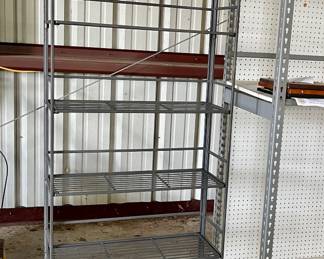 METAL FOLDING SHELVING RACK