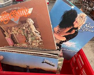 CLASSIC ROCK RECORD COLLECTION-AEROSMITH, ROD STEWART, JUDAS PRIEST AND MANY MORE