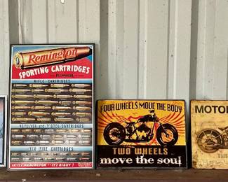 MORE VINTGE METAL SIGNS