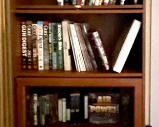 BOOK CASE, BOOKS