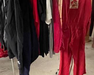 VINTAGE EXXON FR’S-COVERALLS, JACKETS, SHIRTS & PANTS