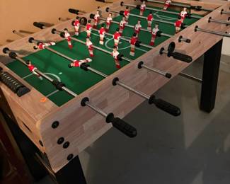 Foosball table, without balls,  $35 obo