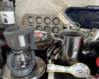 Pots and pans.....