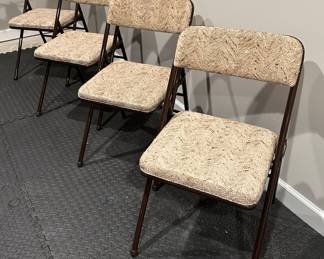 Folding chairs
