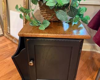 Magazine Rack End Table