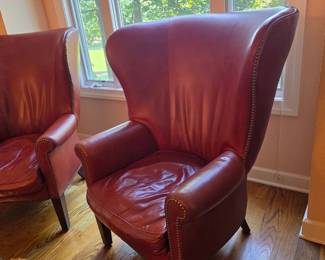 RALPH LAUREN LEATHER CHAIR