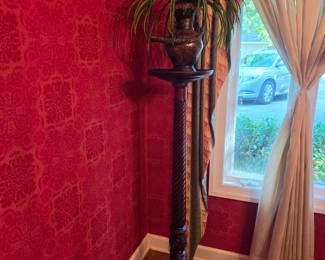 Tall plant stand