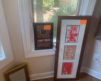 Misc. framed art