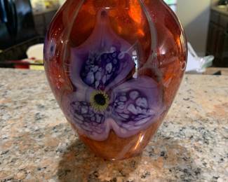 Signed art glass
