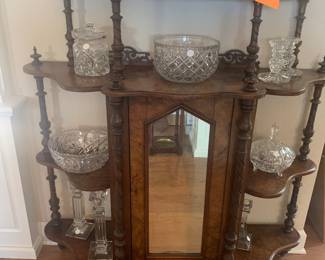 Antique Victorian Etagere