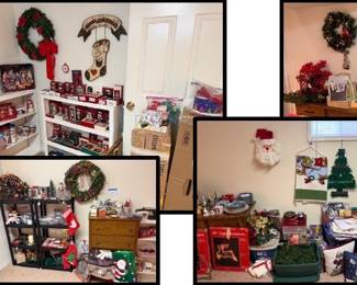 An Entire Room of Christmas, Halloween/Fall, Easter Decor