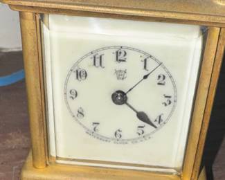 Waterbury Conductor Carriage Clock 