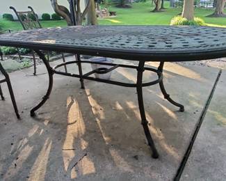Metal Patio set