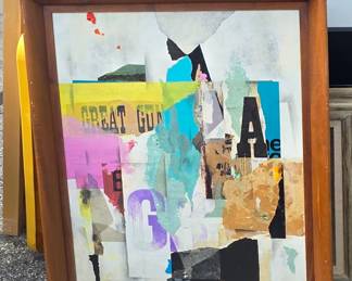 M. Martin Johnson Chicago artist. 40" x 24".
