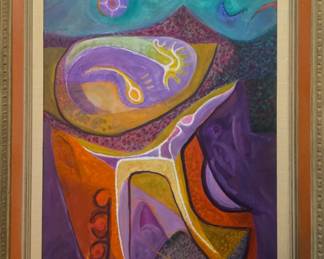 36 x 24 Philip North oil.