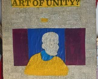 Terrell Washington Anansi mixed media