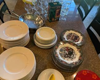 Garcia, Royal Stafford, Waechtersbach, Crystal, Waterford, Pyrex