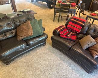 Leather Loveseats, Stadium Blankets