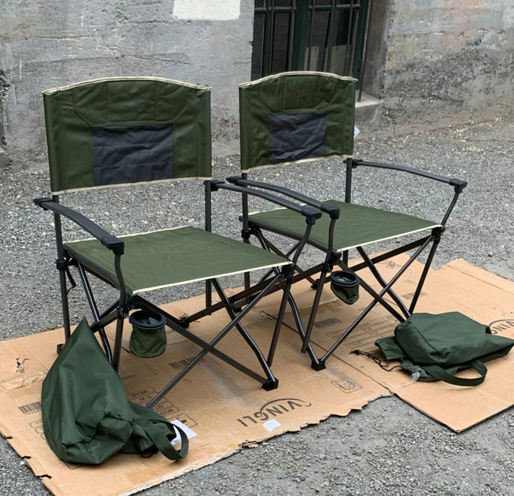 Lot 96: Pair Of Camp Chairs
