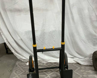 Lot 19: Hand truck / dolly with orange wheels