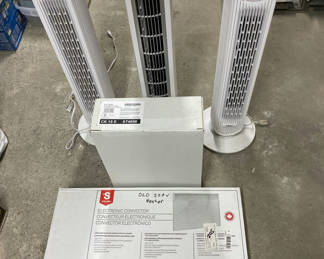Lot 221: Heaters and Fans