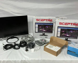 Lot 292: New Monitors, Water Leak Sensor, Charging Banks, Tech