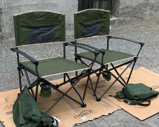 Lot 96: Pair Of Camp Chairs