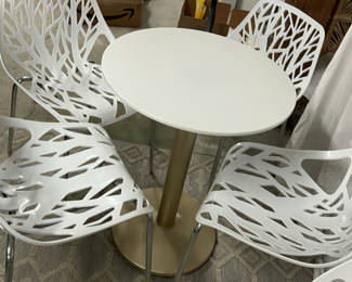 Lot 65: Same As Previous Lot, 8 Chairs And Two Tables