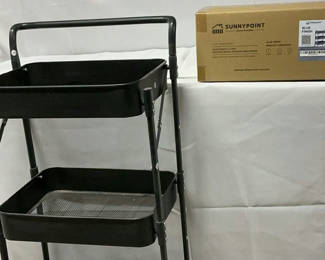 Lot 26: Two 3 Tier Craft Carts